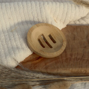 Bamboo zeepbakje rond